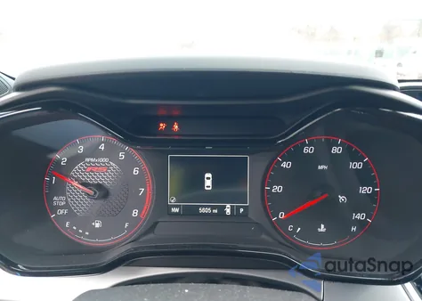 2025 Chevrolet Trax Fwd 1Rs из США, поврежденный, VIN KL77LGEP6SC074414